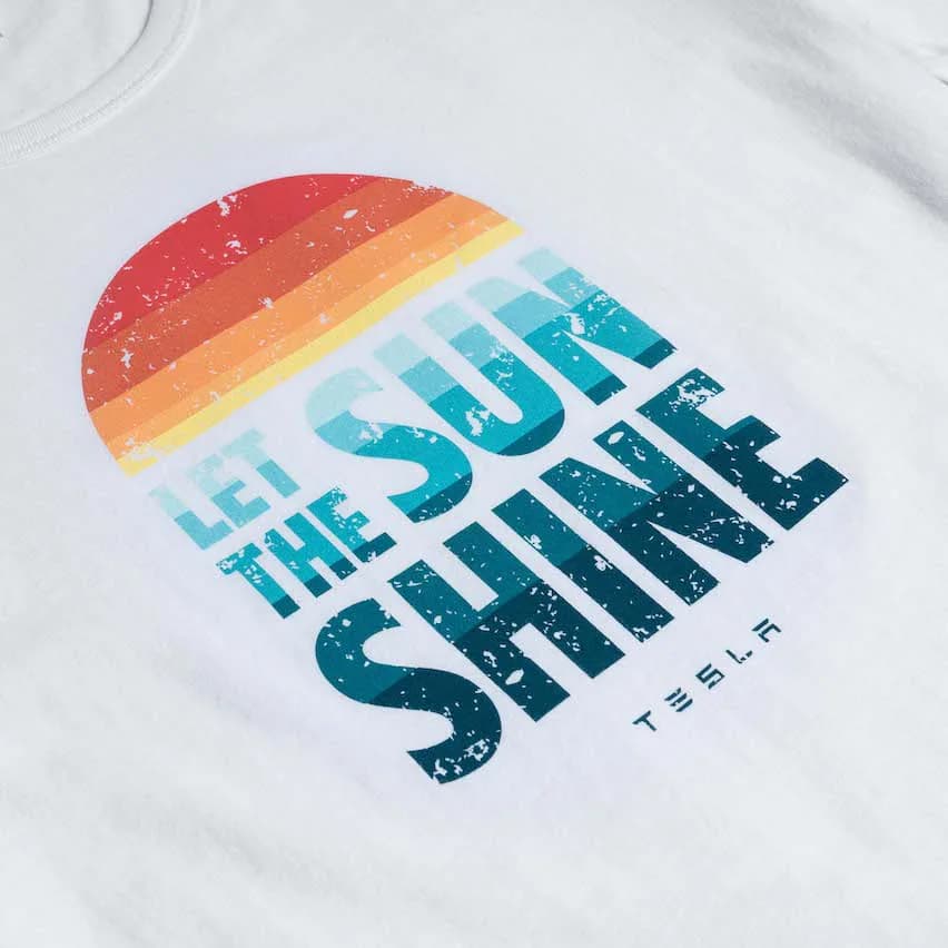 Men's let the sun shine tee