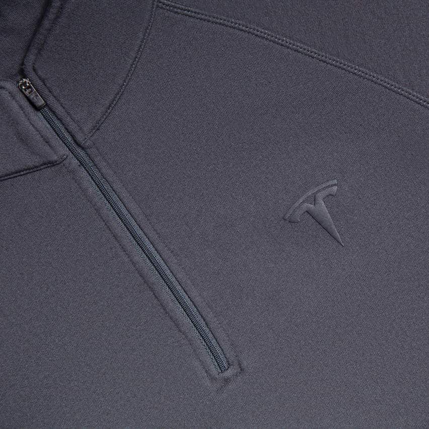 Men's chill quarter zip pullover - gray