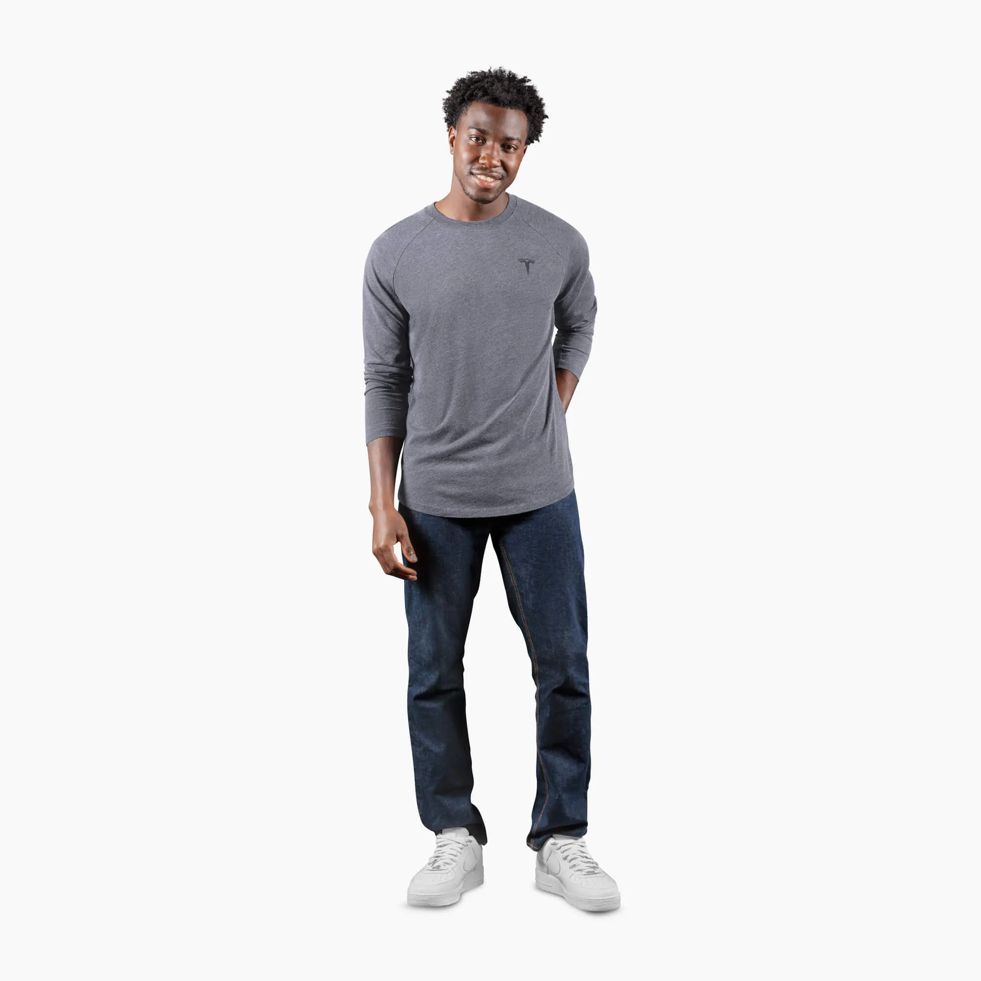 Men's turbine long sleeve tee