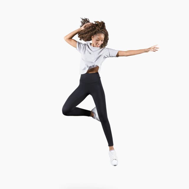 Women's turbine cropped short sleeve tee