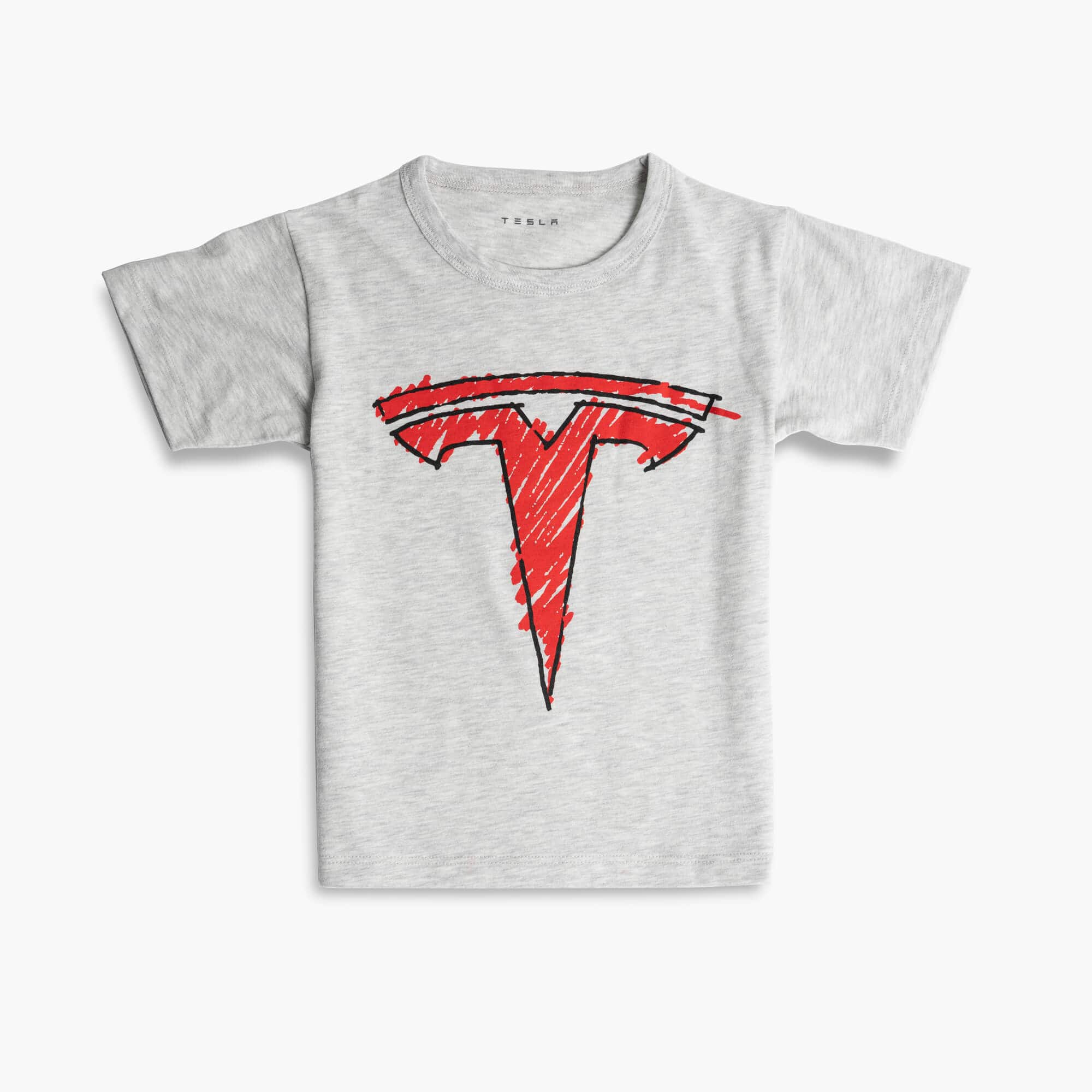 Kids scribble T logo tee