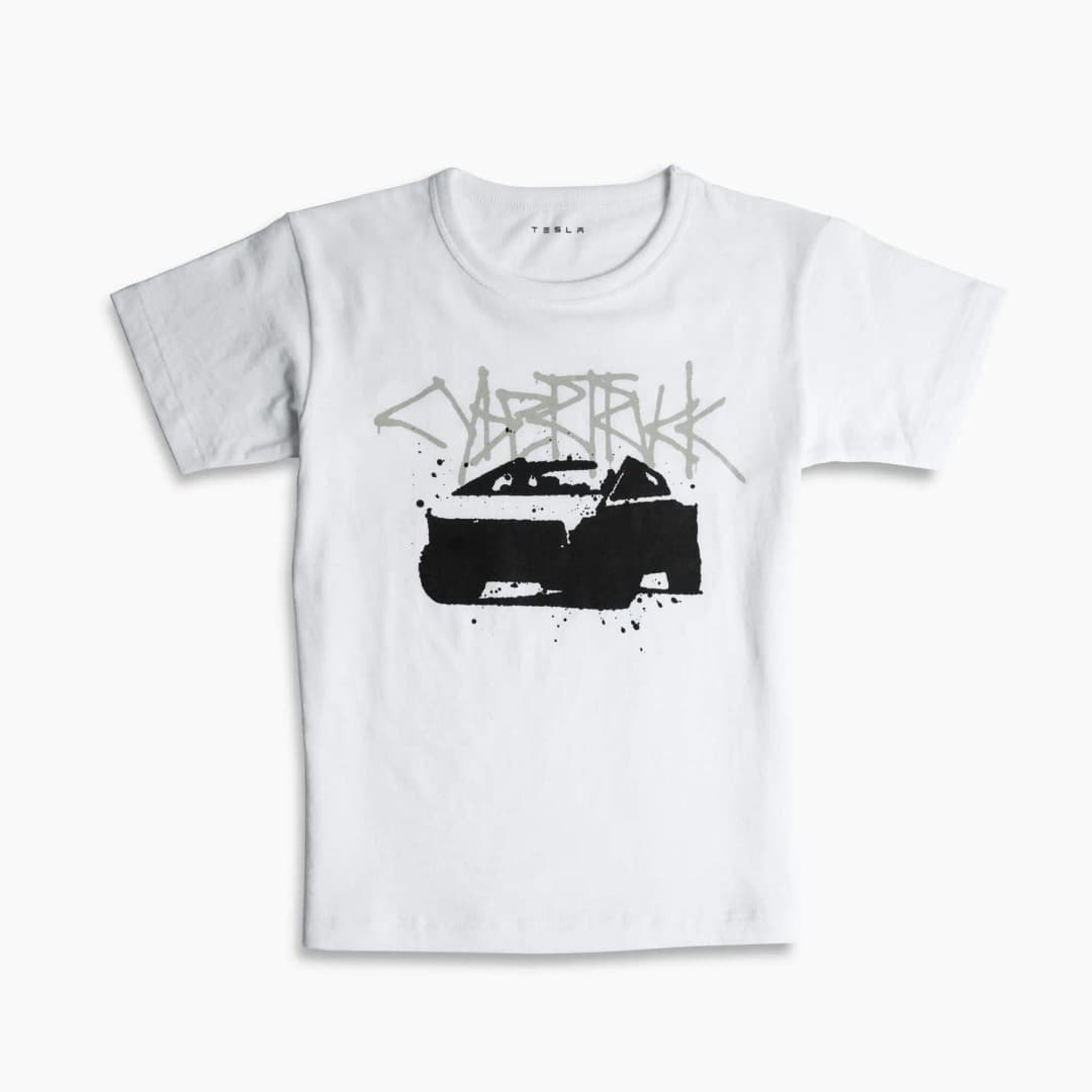 Kids cybertruck tee
