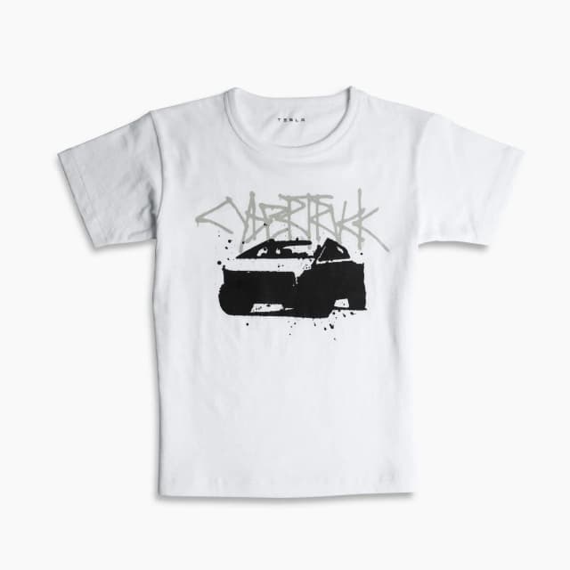 Kids cybertruck tee