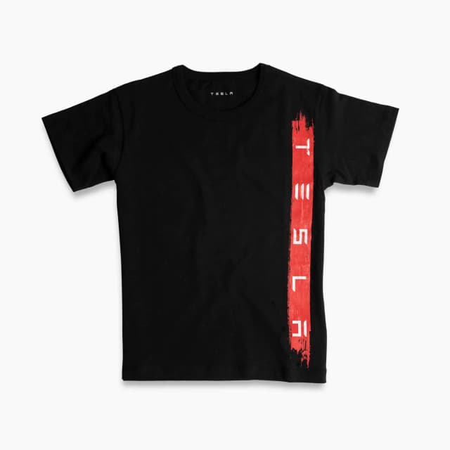 Kids racing stripe tee