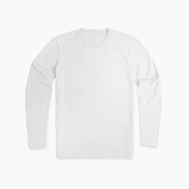 Men's 3D wordmark long sleeve tee