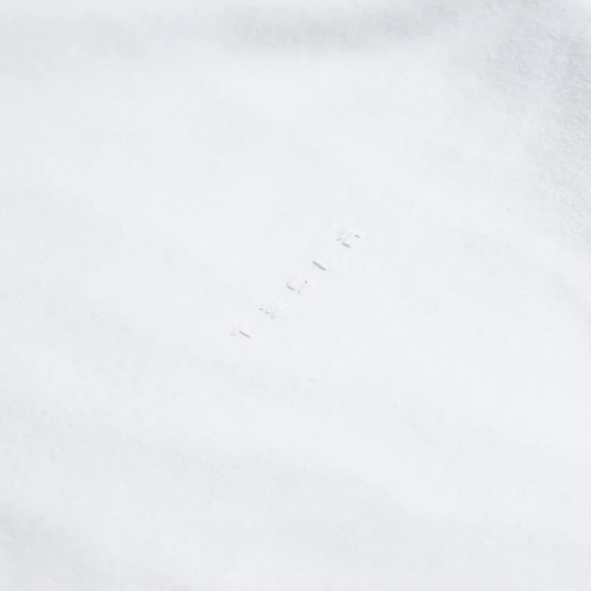 Men's 3D wordmark long sleeve tee